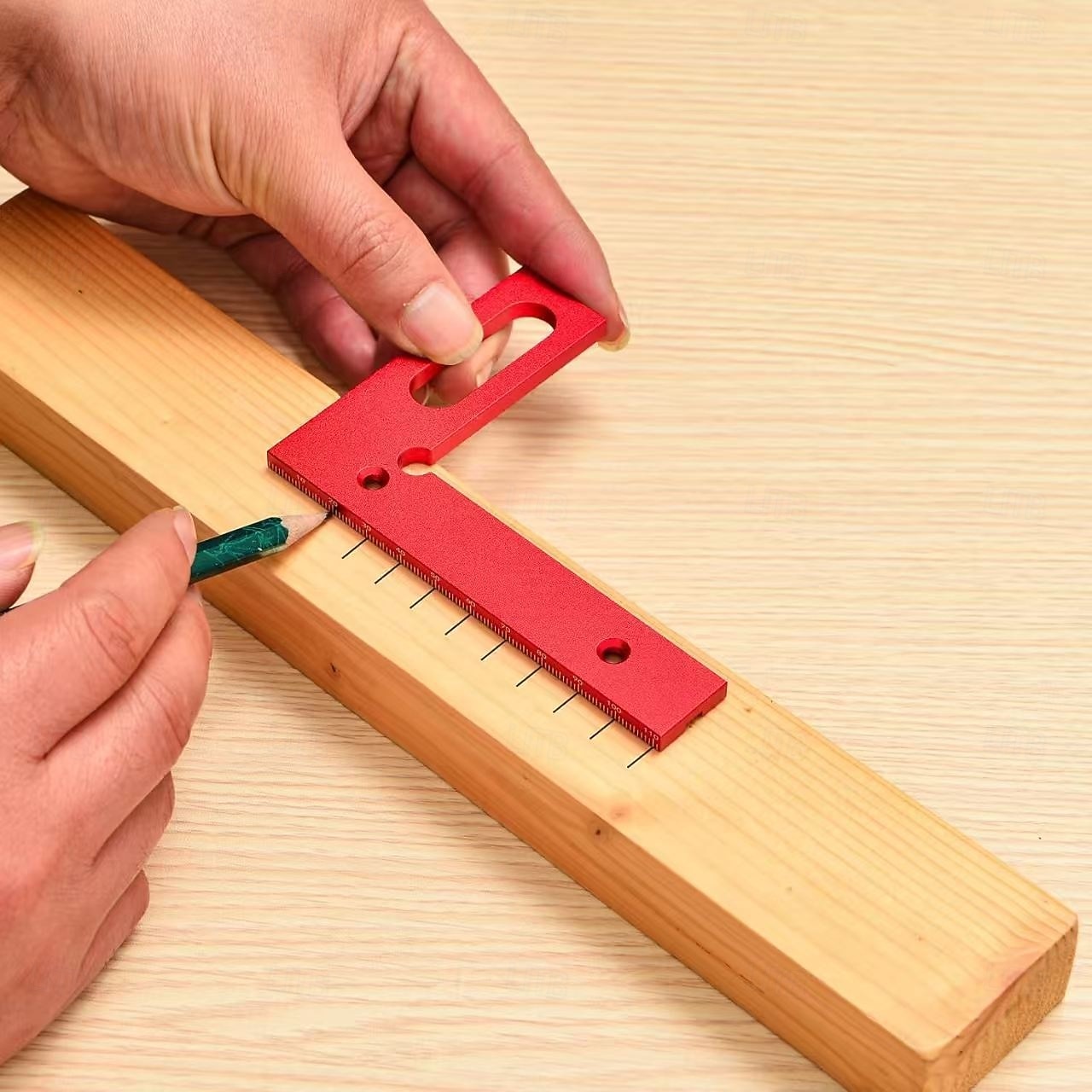 3D Multi-Angle Measuring Ruler Χάρακας διάταξης τετραγωνικής ταχύτητας Κράμα αλουμινίου Φορητά Εργαλείο Κατασκευής Ξυλουργικής 11 cm 45/90 ° 2025 - $12.99 –P4