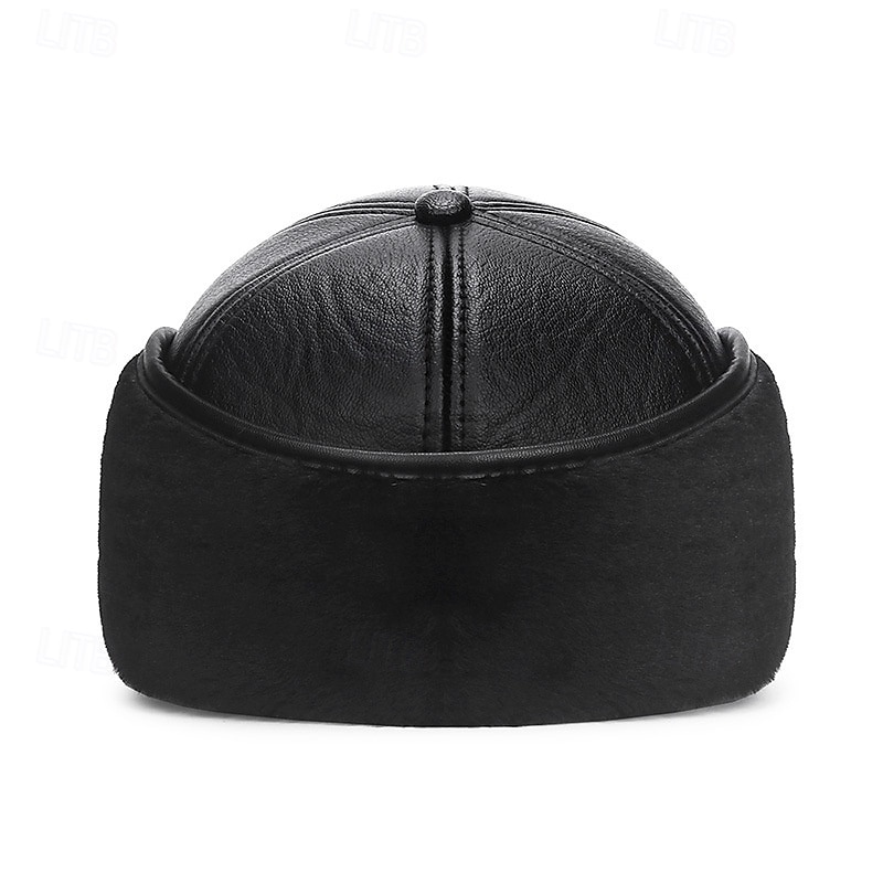 Miesten Korvaläppähattu Talvihattu Talvihatut Talven lämmin lippalakki Talvi baseball-lippis korvaläpäillä Musta Harmaa PU Fleece Muoti Moderni nykyaikainen Arki-asut Deitti Yksivärinen / yksivärinen 2026 - $9.49 –P3