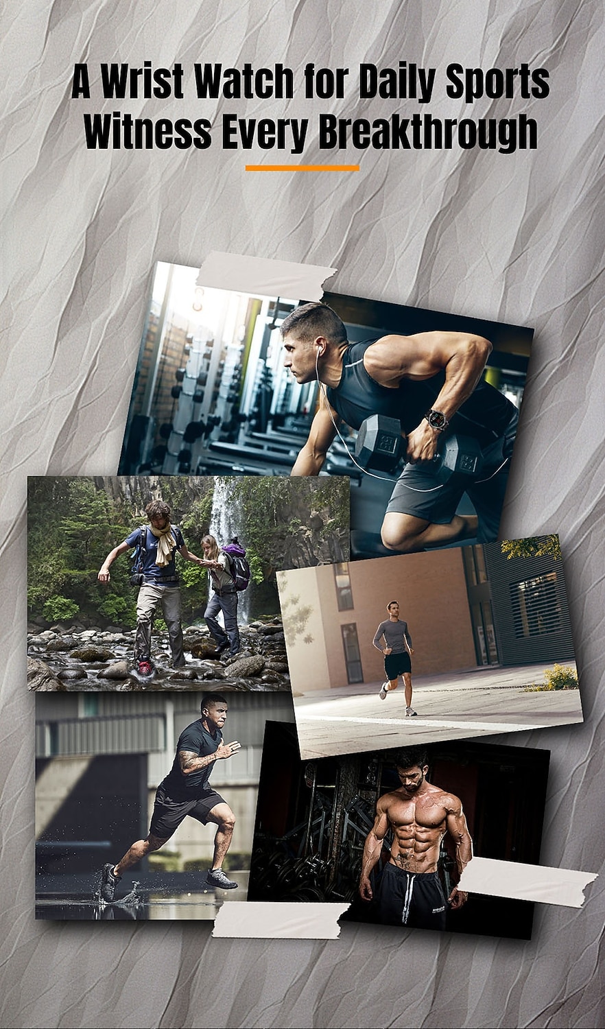 ساعة ذكية 2025 بنظام تحديد المواقع العالمي (GPS) بشاشة 1.46 بوصة مزودة ببوصلة ومصباح يدوي وبلوتوث ومكالمات وبطارية 580 مللي أمبير في الساعة ومقاومة للماء وتتبع اللياقة البدنية وساعة رياضية ذكية 2025 - $51.99 –P8