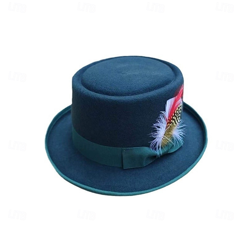 Palarie Material Textil Palarie de soare Nuntă Crăciun Halloween Zi de Naștere Concediu Elegant Epocă Cu Culoare Pură Diadema Articole Pentru Cap 2026 - $57.99 –P2