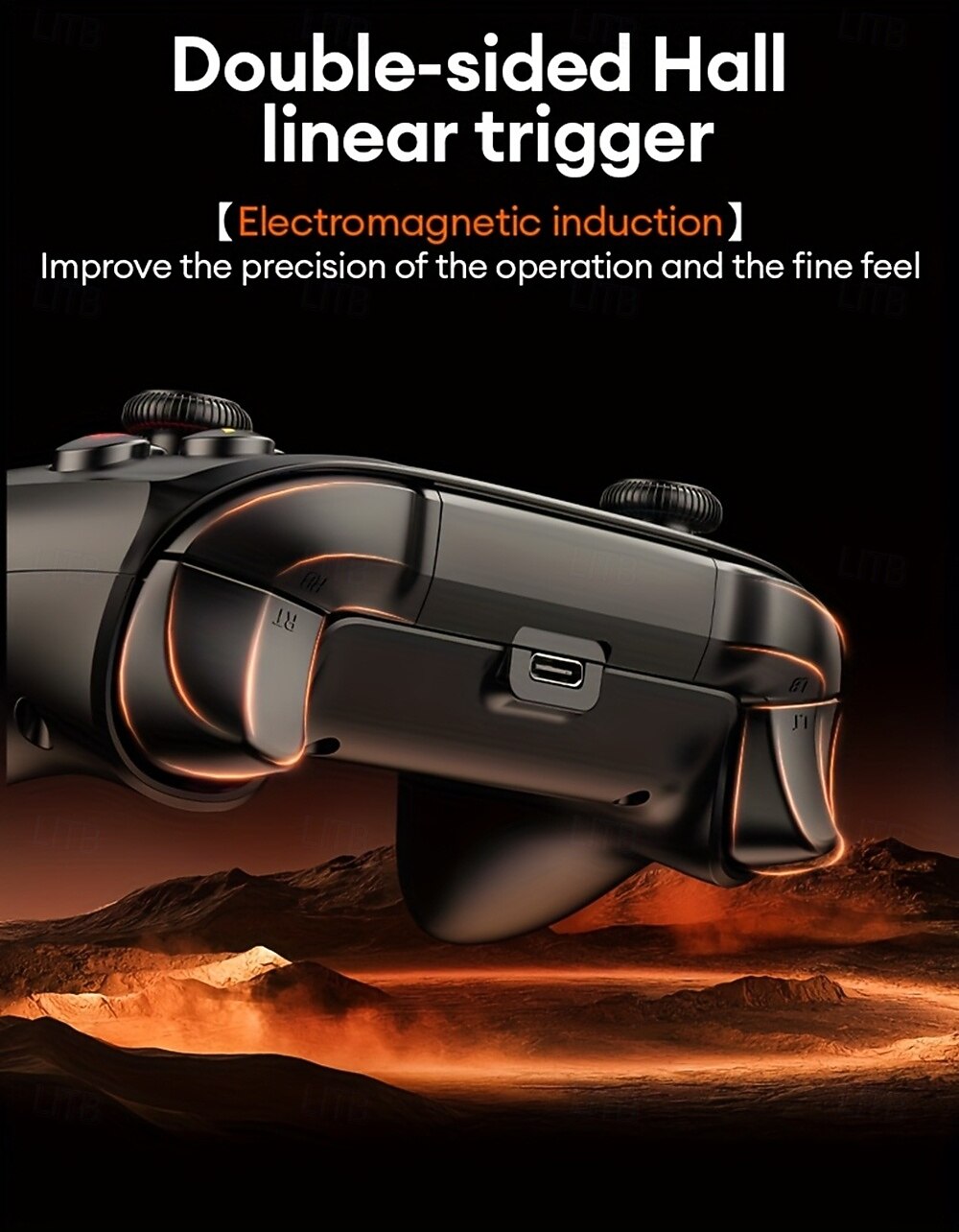 Беспроводной игровой контроллер Lenovo S02 отлично совместим с несколькими платформами, обеспечивает высокоточное управление, портативный, удобный дизайн, стильный внешний вид, подходит для игр на ПК, 2026 - $43.99 –P2