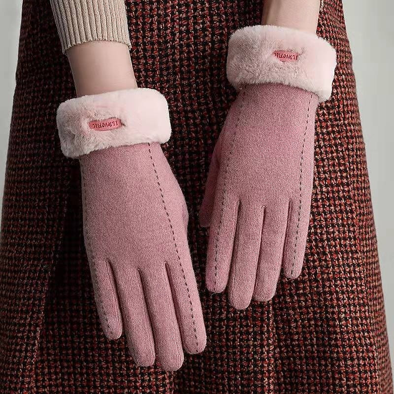 Women's 1 Pair Fingertips / Winter Gloves Streetwear / Outdoor Gloves - Solid Colored Full Finger 2026 - $21.99 –P2