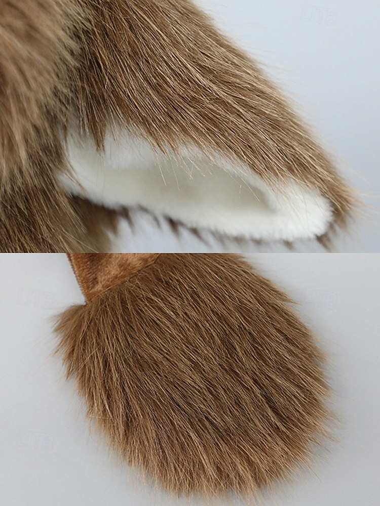 unisex karácsonyi rénszarvas sapka – kényelmes műszőrme sapka agancsokkal és fülvédőkkel – tökéletes ünnepi kiegészítő férfiaknak és nőknek – poliészter anyag 2026 - GBP £17 –P5