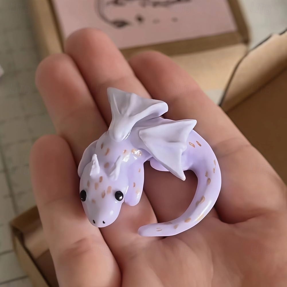 Adoptionsset für einen emotionalen Unterstützungsdrachen, handgefertigte Mini-Taschenfigur eines emotionalen Unterstützungsdrachens, niedliche, beruhigende Drachenskulptur zur Linderung von 2025 - $9.99 –P5