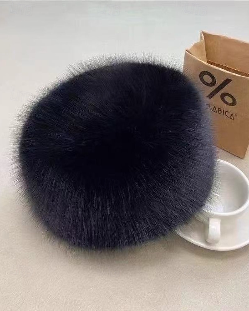 Dámské Teplá zimní čepice Denní Dovolená Pevná barva Polyester Na běžné nošení Zahřívací 1 PC 2025 - $18.99 –P11