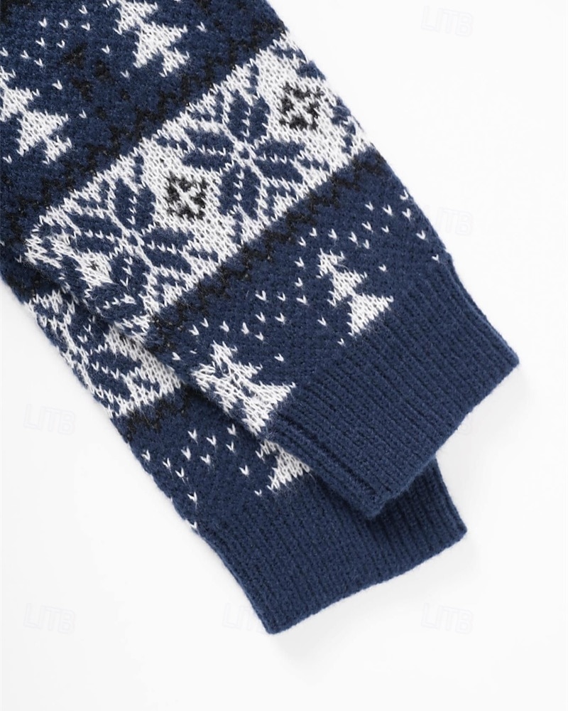 Homme Pull de Noël Pull de Noël moche Chandails de Noël pull de Noël Pull Côtelé Tricoter Hauts Réguliers Tricoté Chaque Col ras du cou Mode Basique Noël Vacances Vêtement Tenue Automne Hiver Rouge de 2026 ? $38.99 –P11