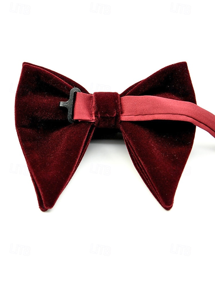 Pánský sametový motýlek, elegantní luxusní motýlek na formální nošení, perfektní vánoční dárek v několika barvách 2026 - $11.99 –P6