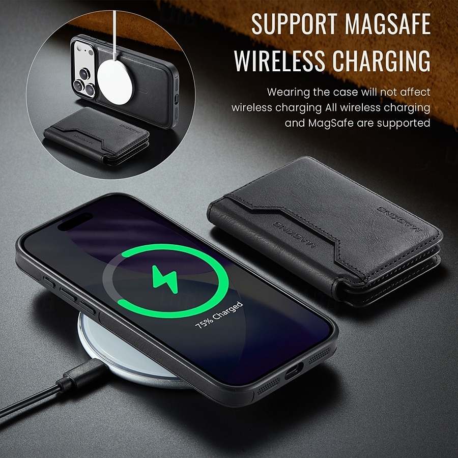 2026年 電話 ケース 用途 iPhone 17 Pro Max 17 Air バックカバー 耐衝撃 レトロ風 TPU PC PUレザー  コレクション – $24.99 –P6