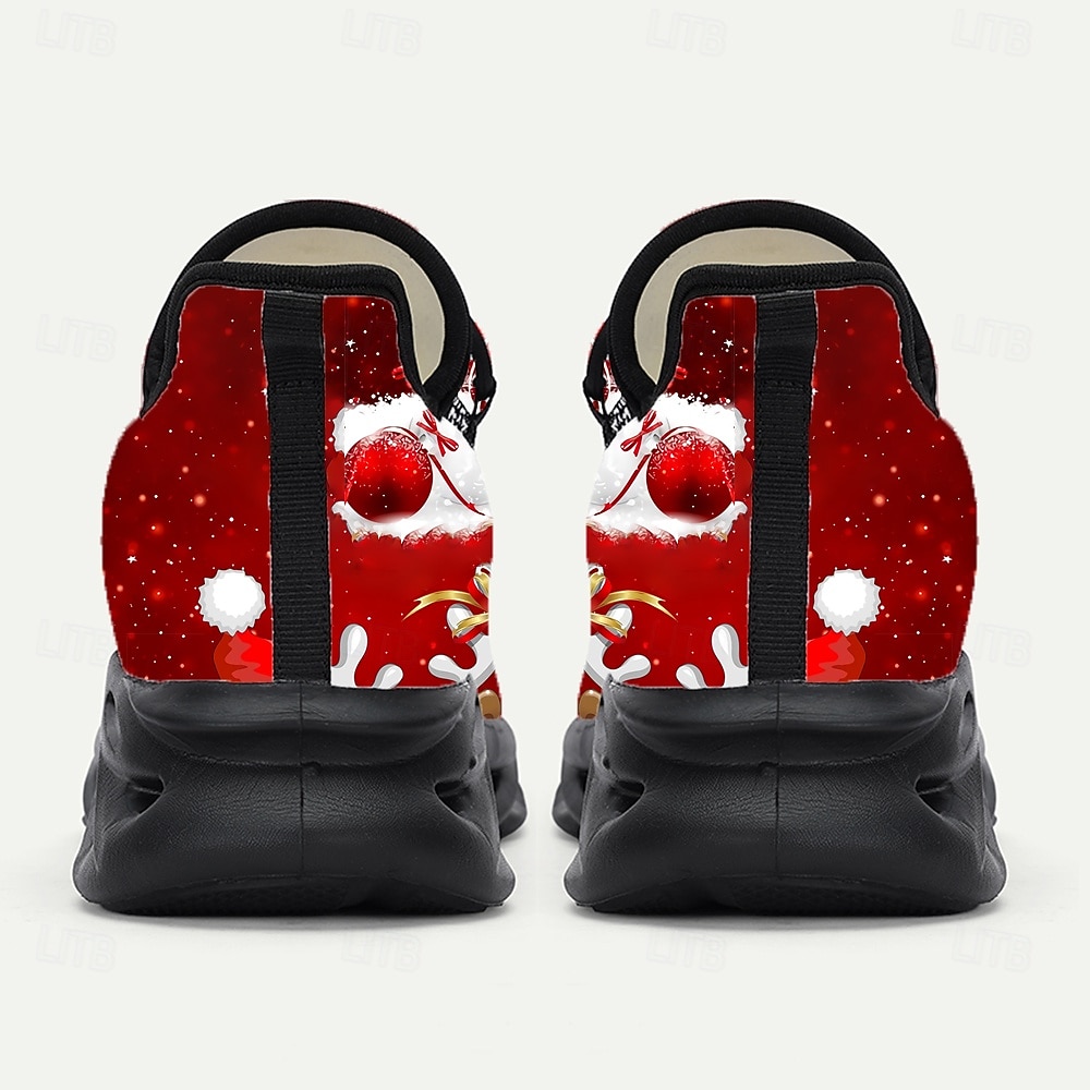 Ανδρικά αθλητικά παπούτσια με χριστουγεννιάτικο στολίδι – έντονο σχέδιο με κόκκινες και πράσινες πινελιές, ιδανικά για χριστουγεννιάτικα πάρτι και εορταστικές συγκεντρώσεις 2025 - $15.99 –P5