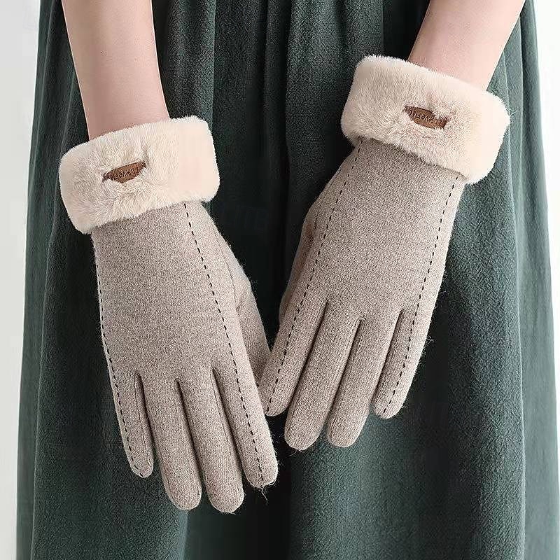 Women's 1 Pair Fingertips / Winter Gloves Streetwear / Outdoor Gloves - Solid Colored Full Finger 2026 - $21.99 –P1
