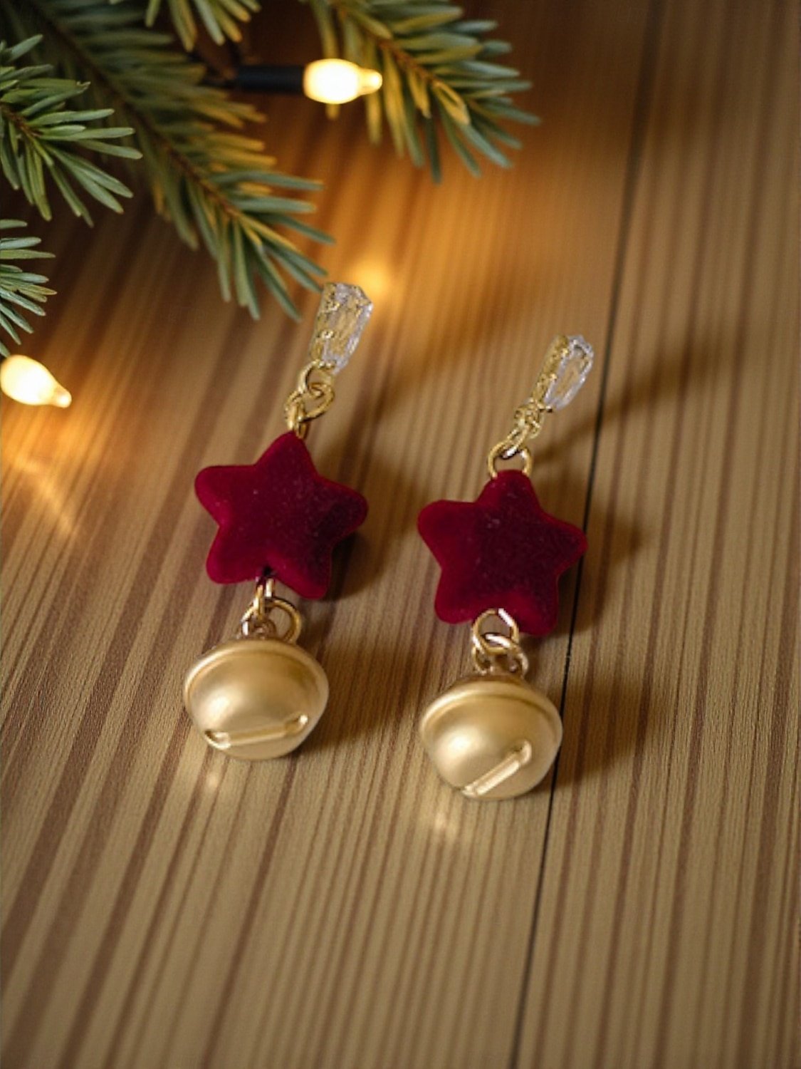 Pentru femei Cercei Picătură Cercei Rotunzi Roșu-aprins Aliaj Crăciun Modă Drăguţ Brad de Crăciun Sonerie Αστέρι 2026 - $11.99 –P4