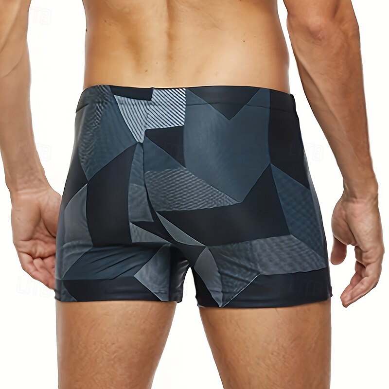 Men's Swim Shorts Swim Trunks Swimwear Bottoms Patchwork Stretchy Breathable Bottoms Surfing Bikini Diving Summer 2026 - $11.49 –P4