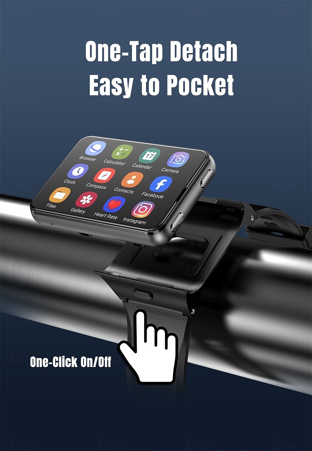 2025年 APPLLP Max スマートウォッチ 2.88 インチ スマート·ウォッチ スマートウォッチ電話 4G LTE ブルートゥース 歩数計 睡眠サイクル計測器 座りがちなリマインダー と互換性があります Android iOS 女性 男性 GPS 長時間スタンバイ ハンドフリーコール IPX-5  コレクション – $224.89 –P18