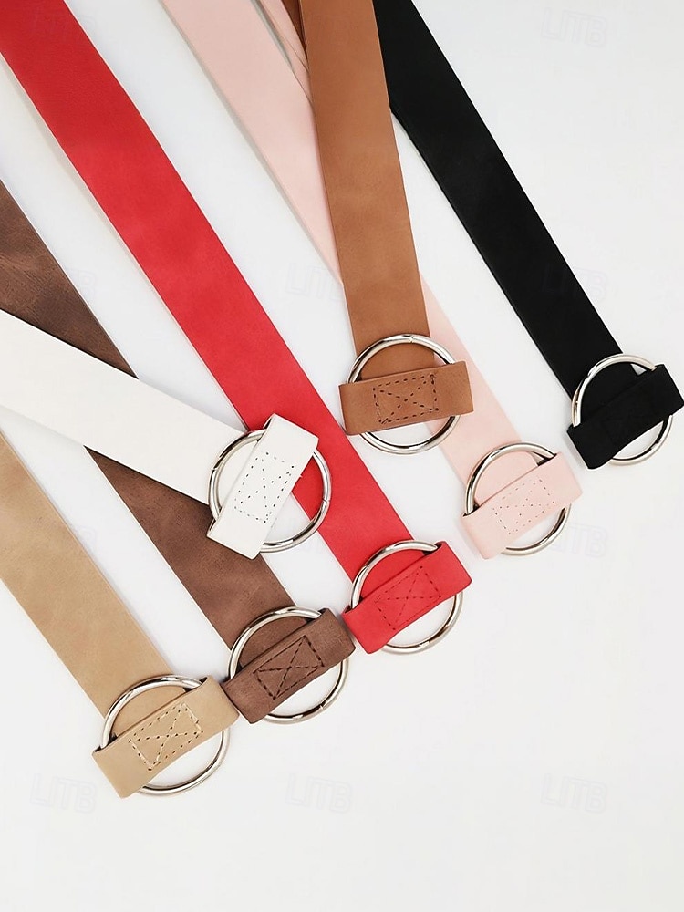 Dámský vánoční pásek z umělé semiše – měkký a stylový, dostupný v několika barvách, ideální pro zimní svátky a slavnostní příležitosti 2026 - $9.99 –P5