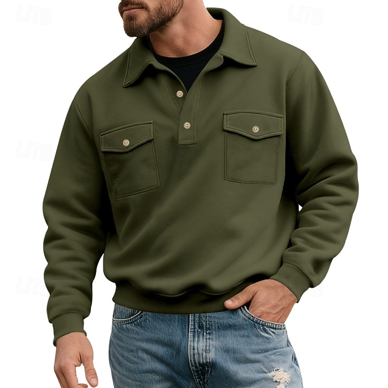 Hombre Sudadera Gris Claro Diseño Plano Bolsillo Diario Deporte Festivos Poliéster Ropa de calle Básico Casual Primavera & Otoño Ropa Sudaderas con capucha Sudaderas Manga Larga 2026 - $24.99 –P20