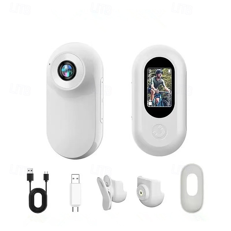 HD 1080P Mini Ulkoilmaurheilukamera magneettisella klipsillä valokuville ja videoille peukalo DV lemmikkikamera pyöräilyrekisteröijä ystävänpäivälahja 2026 - $49.99 –P10