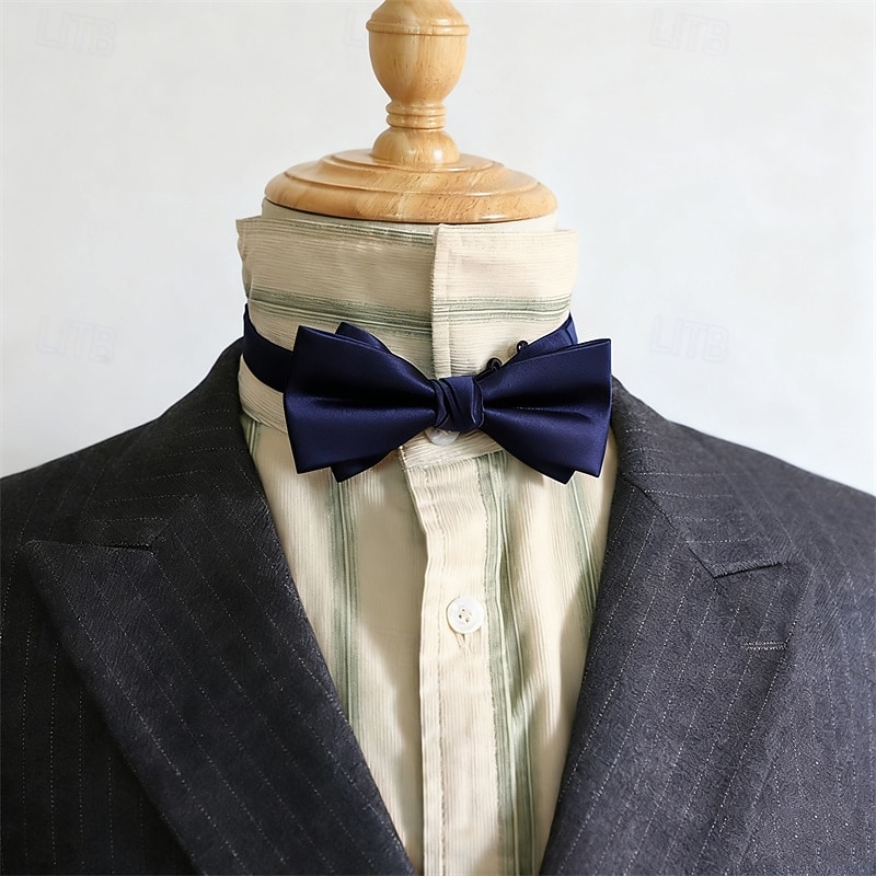 Homens Gravata Borboleta Contemporâneo Moderno Laço Cor Sólida / Simples Festa de Casamento Roupa Diária de 2026 por $5.99 –P4