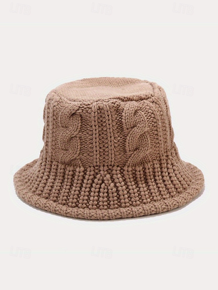 Chapeau bob en tricot de Noël pour femme, chapeau d'hiver en tricot torsadé chaud pour femme, bonnet doux et confortable pour les vacances, les vêtements d'extérieur et décontractés de 2026 ? $14.99 –P5