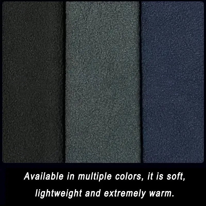 2 зимних теплых гетра для шеи для мужчин – утолщенные, дышащие, с мягкой флисовой подкладкой, ветрозащитные для езды на велосипеде и активного отдыха, универсальные, можно носить как грелку для шеи, 2025 - $12.99 –P6