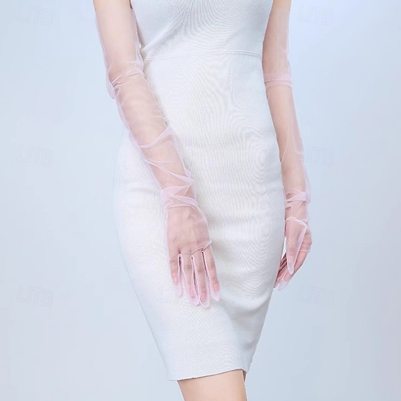 Dámské 1 pár Špičky prstů / Rukavice bez prstů Šik ven / Venkovní Rukavice - Jednobarevné Celý prst 2025 - $14.99 –P4