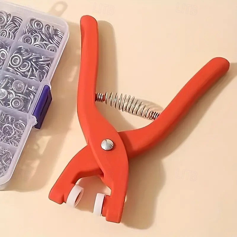 50/100/150/200 darabos gyorsgomb készlet kézi szorító - stabil rozsdamentes acél készlet ruhákhoz, sapkákhoz és táskákhoz - tartalmazza a szerelési szerszámokat kézi szerszámok gyorsgomb készlet 2026 - $16.99 –P2