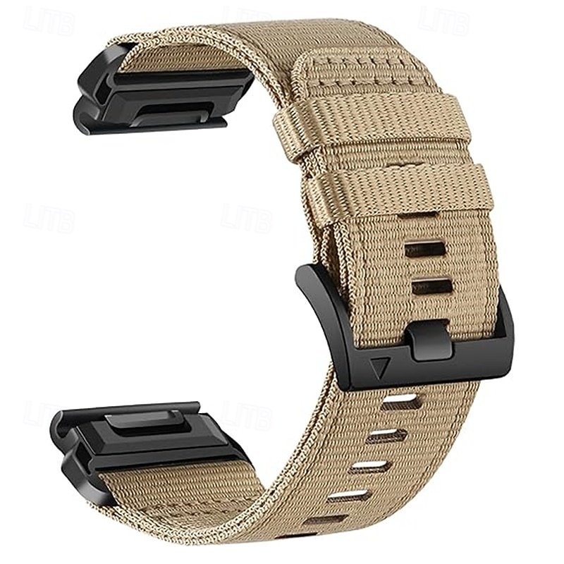 Pulseiras de Relógio para Garmin Fenix 8 43mm Fenix 8 47mm Fenix 8 51mm Epix Pro 42mm Fenix 8 43mm 47mm 51mm 7S Quatix 7X Tactix 7 AMOLED Pro Enduro 2 Epix Gen 2 MARQ Series Descent Mk2S Mk2i Náilon de 2026 por $23.99 –P2