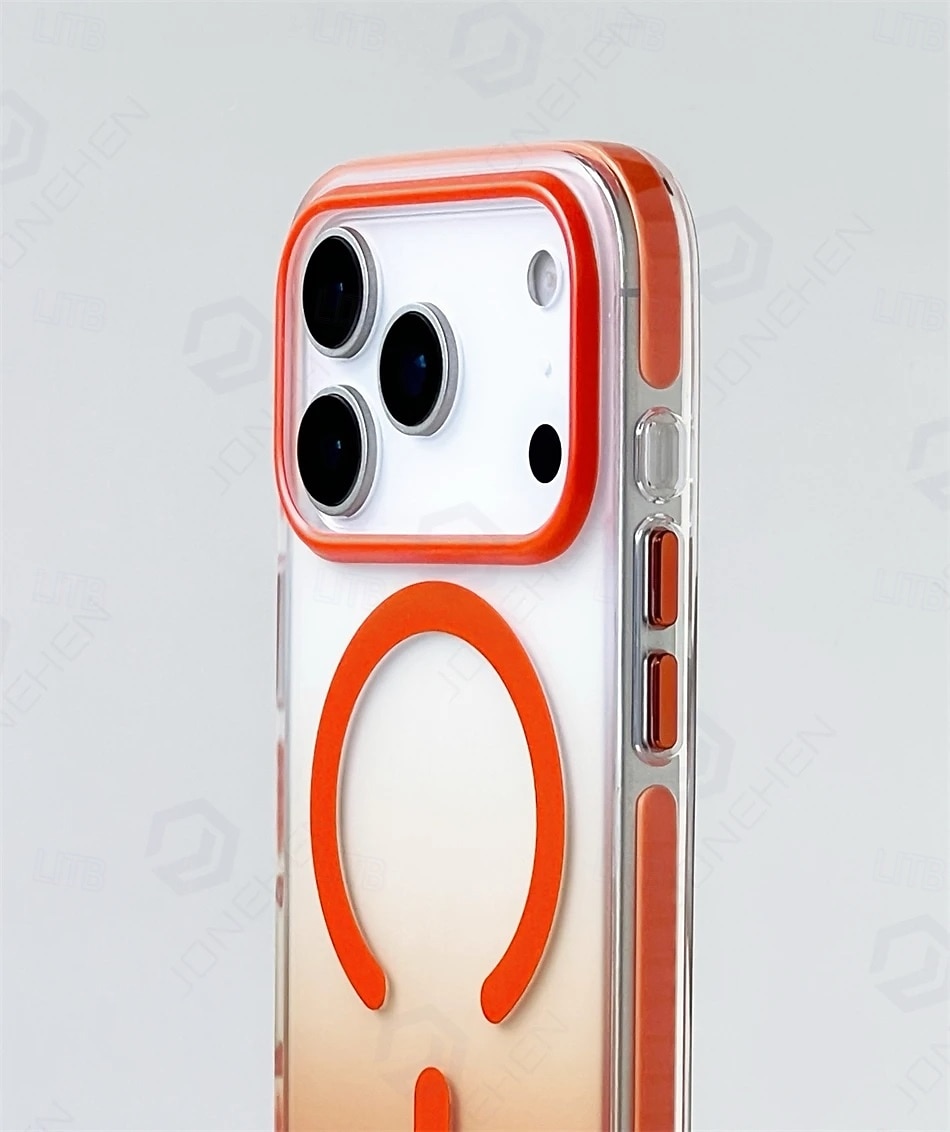 Luksuriøst gradient, eksklusivt matt, klart, sterkt magnetisk, støtsikkert deksel til iPhone 17 Air, 16, 15, 14 Pro Max, 17P, for MagSafe-ladedeksel 2025 - $16.99 –P13