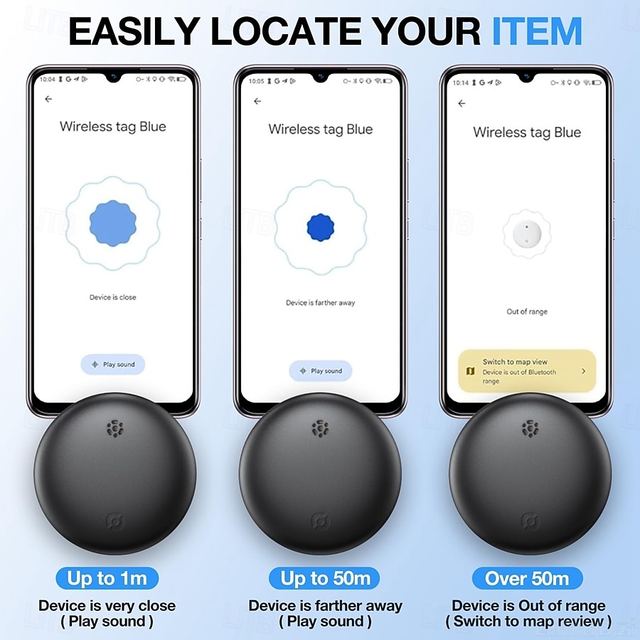 S5 Ultra-Thin GPS Tracker Card (Android Only), Wireless Charging Wallet Finder & Child Locator, Real-Time Anti-Lost Tracking Device for Personal Items 2026 - $19.99 –P7