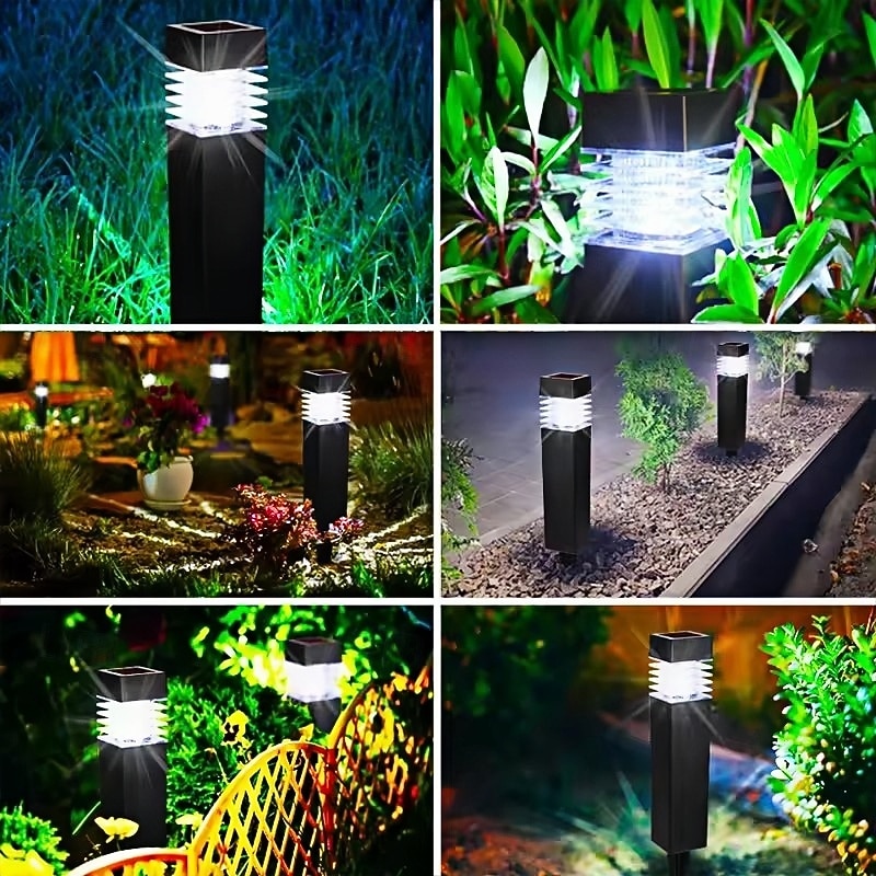 Luz de fadas para paisagem de jardim com energia solar, luz de gramado para decoração de quintal doméstico, iluminação externa à prova d'água, 1 peça de 2025 por $16.49 –P6