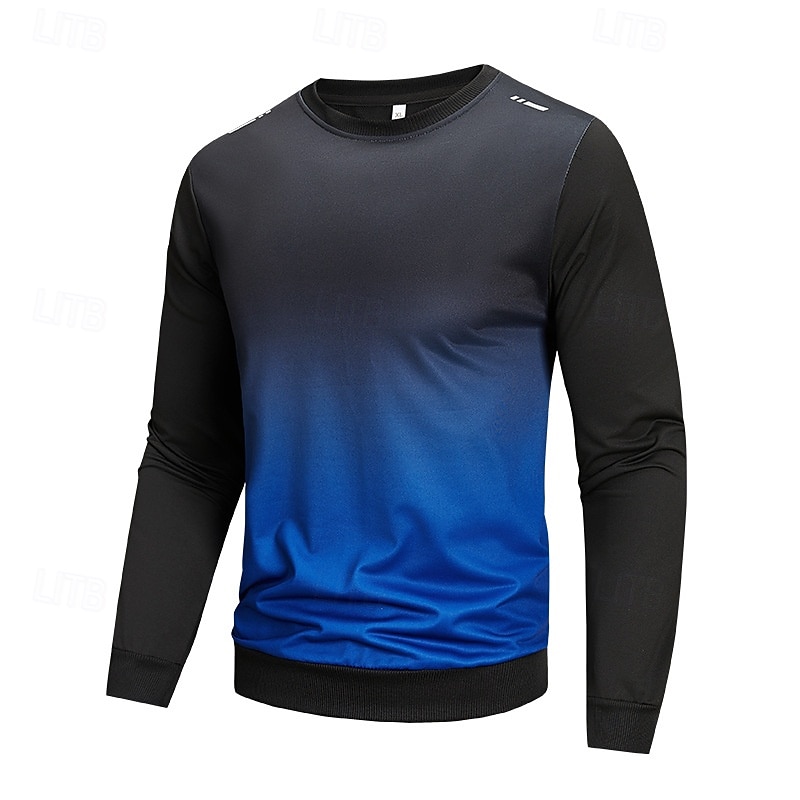 Men's Sweatshirt Pullover Blue Red Royal Blue Green Gray Crew Neck Plain Casual Daily Sports & Outdoor Polyester Streetwear Cool Sportswear Spring &  Fall Clothing Apparel Hoodies Sweatshirts  Long 2026 - $18.49 –P6
