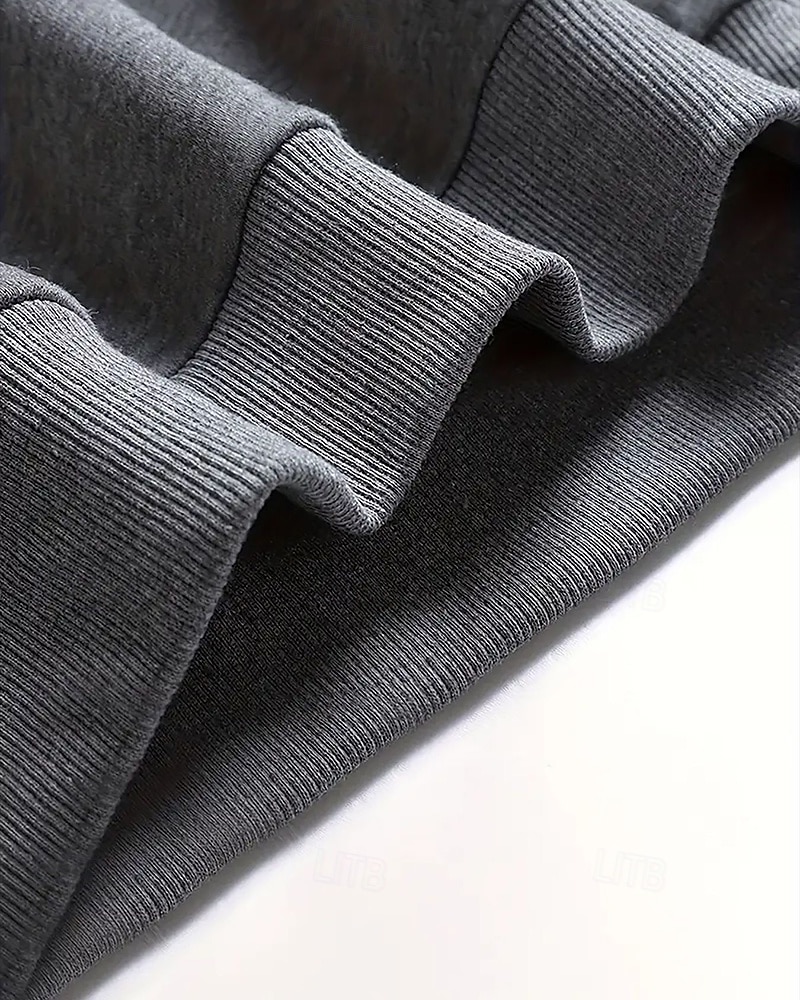 Homens Cor Sólida Moletom de lã Lounge Top Outono/Inverno Grossa Manga Longa Roupa Esportiva A Prova de Vento Quente Academia Equitação Corrida Exercite-se Ioga Preto Branco Amarelo Roupa de esporte de 2026 por $28.99 –P13