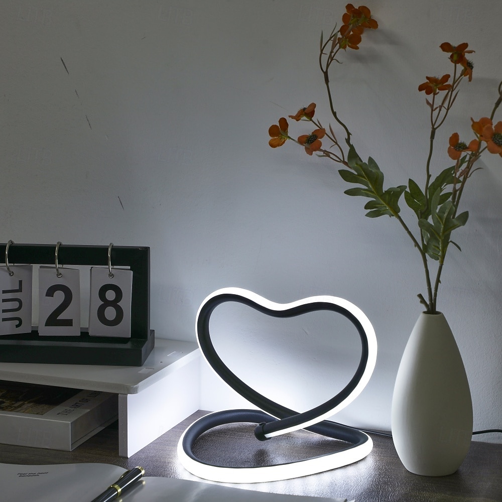 Настольная лампа / лампа для чтения / прикроватная лампа, регулируемая, современная, в скандинавском стиле, с питанием от постоянного тока и USB, для спальни / кабинета / офиса, металлический / 2026 - $68.99 –P5