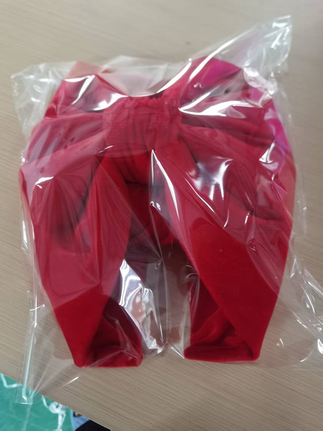 Lazos grandes de 1,8 m para árbol de Navidad, lazo grande de terciopelo rojo y blanco para adorno de árbol, repisa de ventana, repisa de pared, decoración de interiores, hogar, habitación, fiesta, San Valentín, Navidad. 2026 - $39.99 –P12