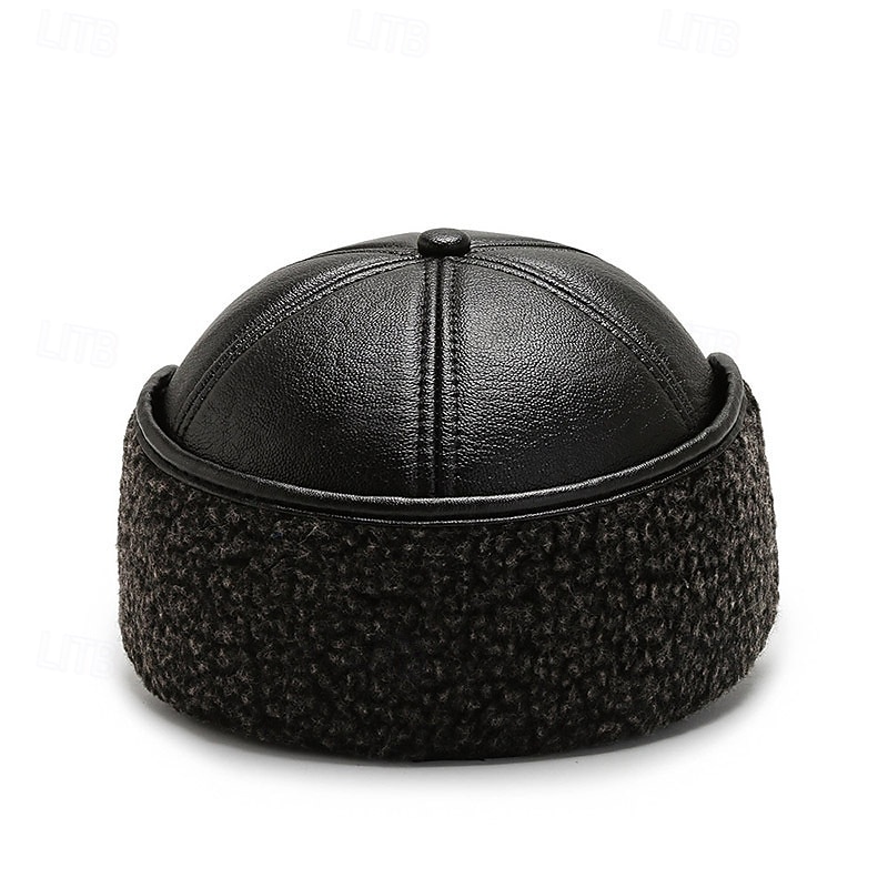 Ανδρικά Χειμερινά Καπέλα Χειμωνιάτικο ζεστό καπάκι Χειμερινό καπέλο μπέιζμπολ με πτερύγια αυτιών Χειμερινό καπέλο μπέιζμπολ Μαύρο Πολυεστέρας Φλις Μοντέρνα Σύγχρονη Σύγχρονη 2026 - $9.49 –P3