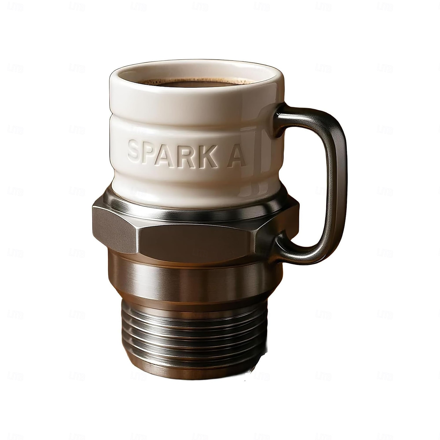 Spark Plug Mug, 12oz Novelty Funny Tea Cup with Engine Sparks Plugs Design and Heat-Insulated Handle, Unique Gift for Mechanics, Engineers, Gearheads & Car Enthusiasts 2026 - $27.99 –P12