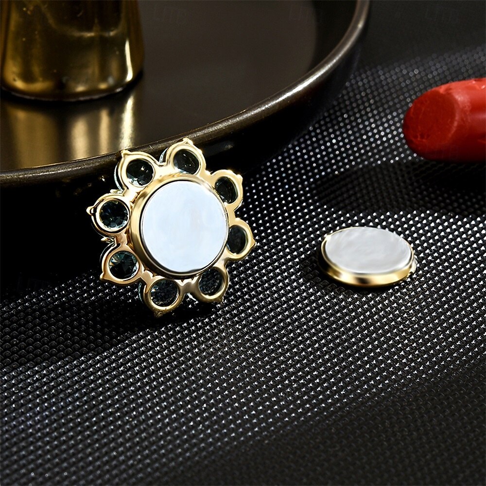 Broches Bloem Elegant leuke Style Luxe Broche Sieraden Goud Voor Bruiloft Feest Lahja Verloving Schoolfeest Festival 2026 - $21.99 –P3