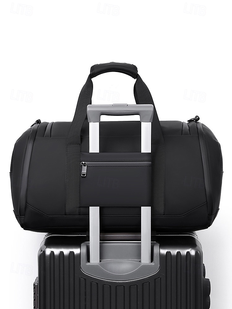borsone da uomo impermeabile e antigraffio – borsa da viaggio e palestra di grande capacità con scomparto per scarpe, borsa sportiva resistente per il weekend, per fitness, attività all'aperto e viaggi di lavoro del 2026 a $34.99 –P8