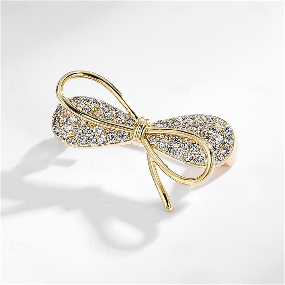 2026年 ブローチ バタフライ ファッション オリジナル シンプル ブローチ ジュエリー ゴールド 用途 結婚式 パーティー 贈り物 婚約 プロムドレス 祭り  コレクション – $16.49 –P1