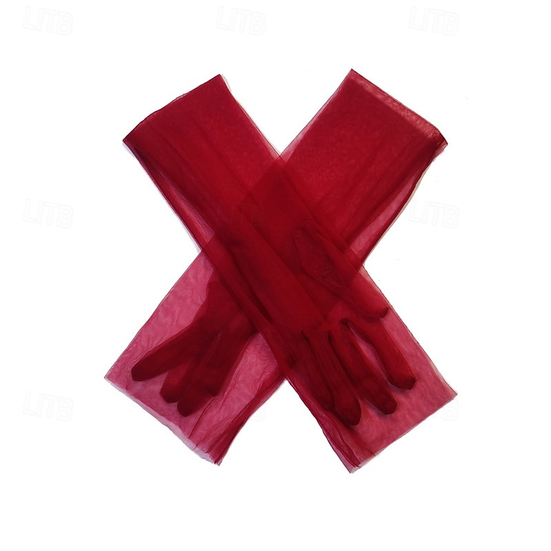 Dámské 1 pár Špičky prstů / Rukavice bez prstů Šik ven / Venkovní Rukavice - Jednobarevné Celý prst 2025 - $14.99 –P10