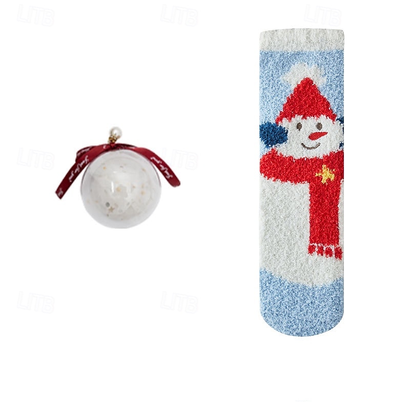 Women's Crew Socks Thick Winter Warm Socks Christmas Outdoor Daily Animal Polyester Fleece Basic Classic Casual Warm 1 Pair 2026 - $11.49 –P10