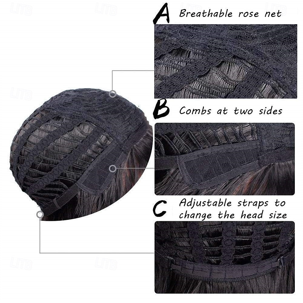 Womens Red Wig Long Curly Wavy Red Wigs Middle Part Synthetic Heat Resistant Full Wig for Carnival Festival Party 2025 - $21.99 –P5