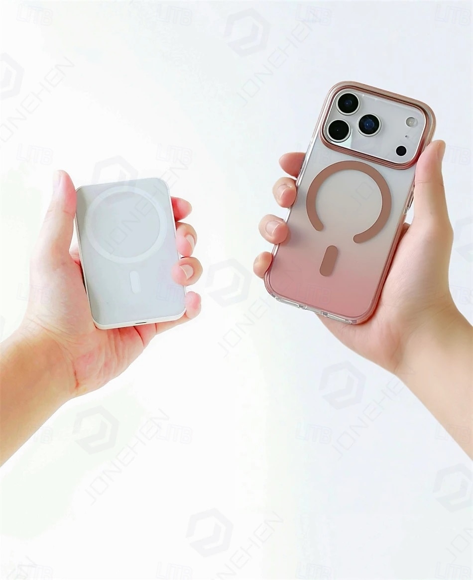 Luksuriøst gradient, eksklusivt matt, klart, sterkt magnetisk, støtsikkert deksel til iPhone 17 Air, 16, 15, 14 Pro Max, 17P, for MagSafe-ladedeksel 2025 - $16.99 –P2