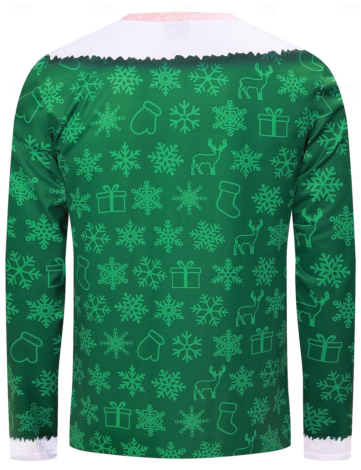 Natale T-shirt Elfo Grafico Originale Divertente per Per uomo Adulti Stampa 3D  per Natale Carnevale Capodanno Feste del 2025 a $23.99 –P6