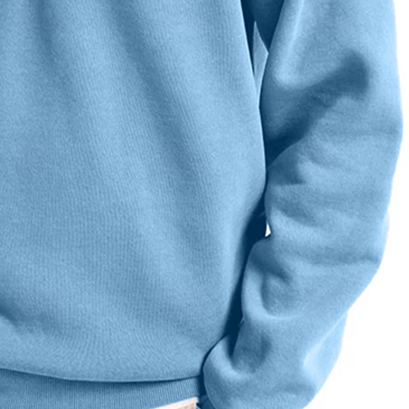 Homens Moletom Estacionar Moletom com zíper Azul Claro Colarinho Clerical Meio Zíper Tecido Zíper Casual Diário Desportos e Ar livre Roupa de rua Legal Roupa de Esporte Primavera & Outono Roupa de 2026 por $28.99 –P14