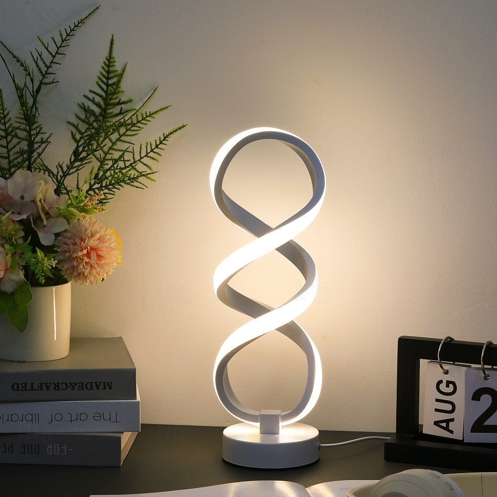 Table Lamp / Desk Lamp / Bedside lamps Decorative Artistic / Nordic Style USB Powered For Bedroom / Study Room / Office DC 5V White 2026 - $22.99 –P11