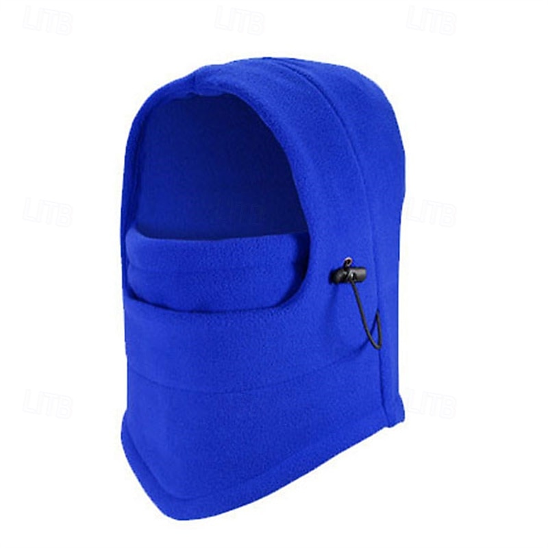 Hombre Unisexo Esquí de balaclava Gorro pasamontañas Pasamontañas de forro polar Sombrero protector Sombreros de invierno Negro Rosa Fibra de acrílico Vellón Acogedor Ropa Cotidiana Noche Color 2026 - $9.49 –P3