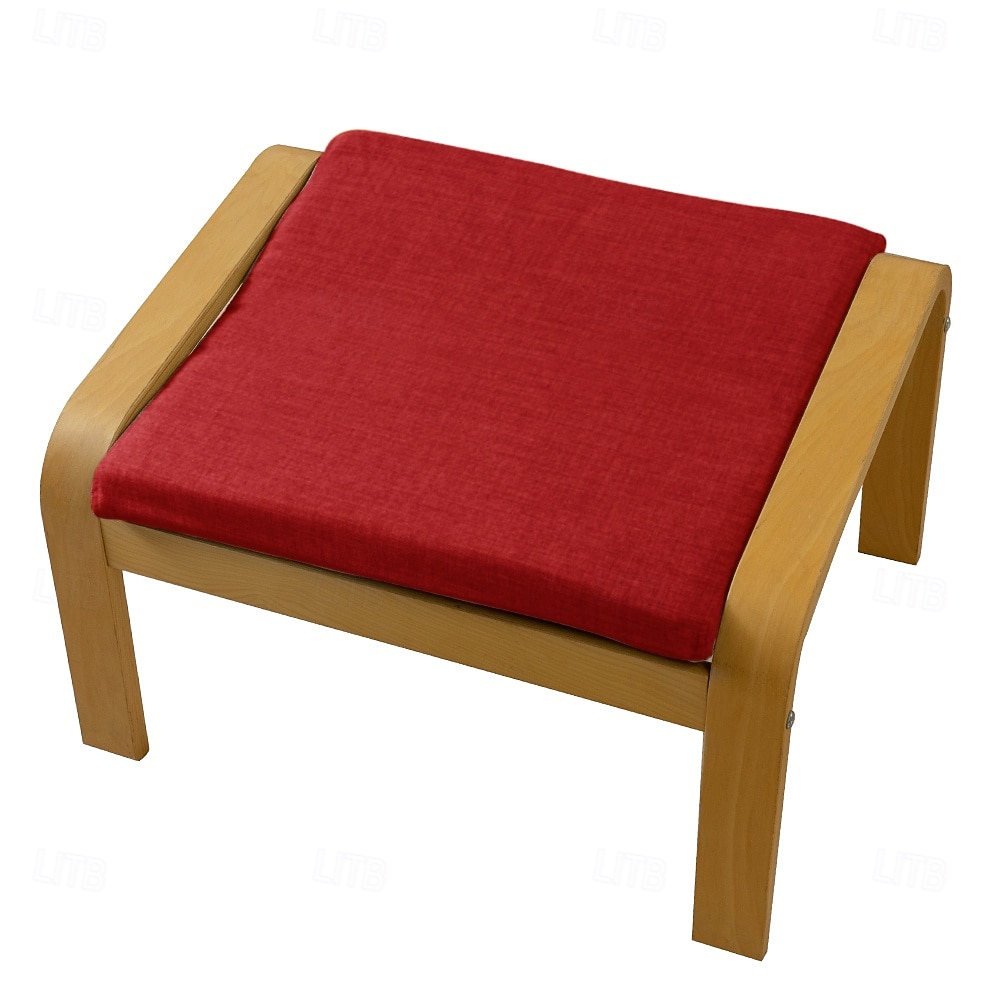 POÄNG Stool Chair footstool Cover Solid Color Quilted Polyester Slipcovers 2025 - $19.49 –P7