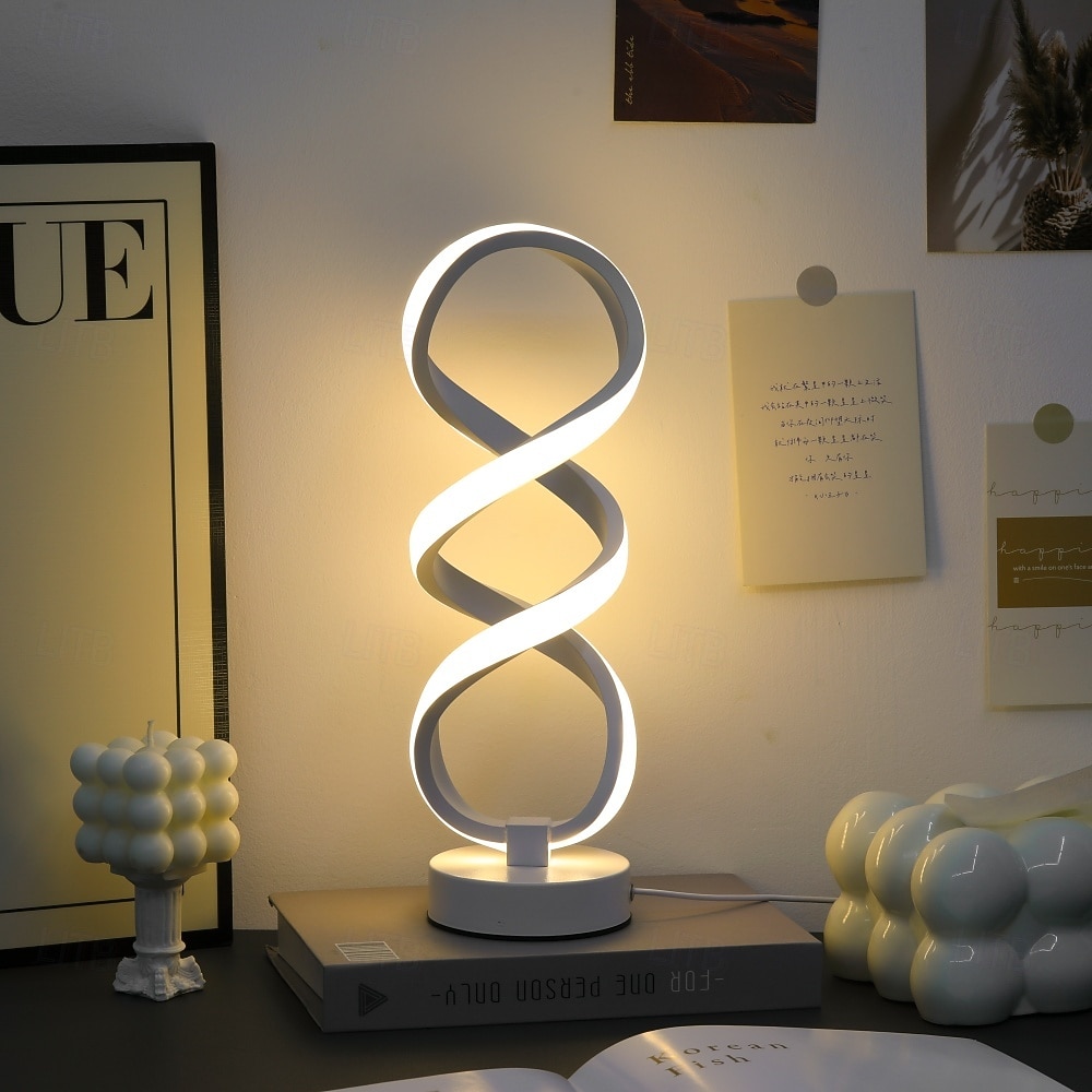 Table Lamp / Desk Lamp / Bedside lamps Decorative Artistic / Nordic Style USB Powered For Bedroom / Study Room / Office DC 5V White 2026 - $22.99 –P15
