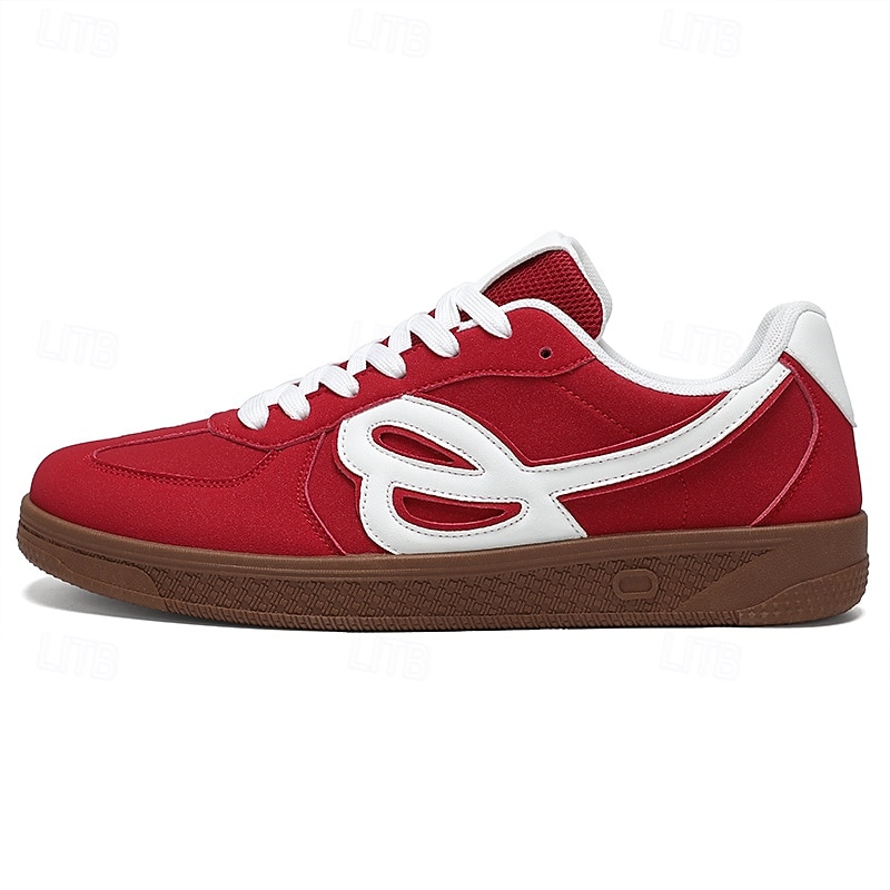 Homme Chaussures Décontractées Marche Occasionnel Daim Toile Confortable Antidérapant Respirant Mocassin Rouge Bleu Beige de 2025 ? $32.99 –P3