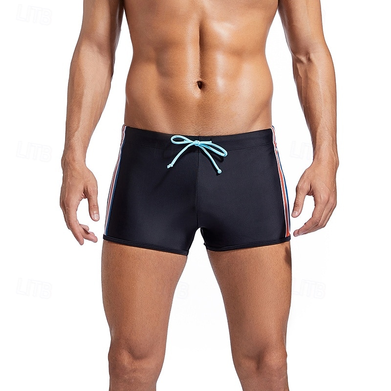 Per uomo Costume da bagno Costume da Bagno Pantaloni da bagno A righe Coulisse Elastico Traspirante Pantaloni Surf Bikini Immersione Estate del 2026 a $10.49 –P2